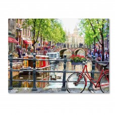 Trademark Fine Art 'Amsterdam Landscape' Canvas Art by The Macneil Studio   564503274